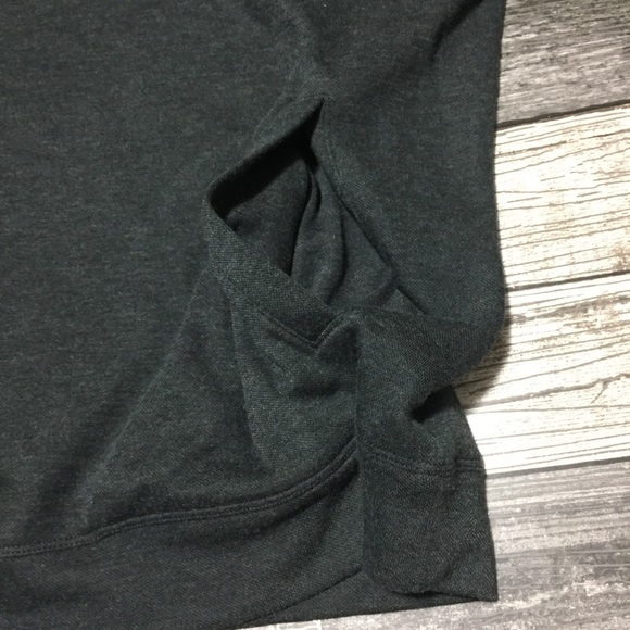 Tommy Bahama Shawl Collar Sweatshirt Men’s M Gray Polyester Wool Soft - Picture 6 of 10